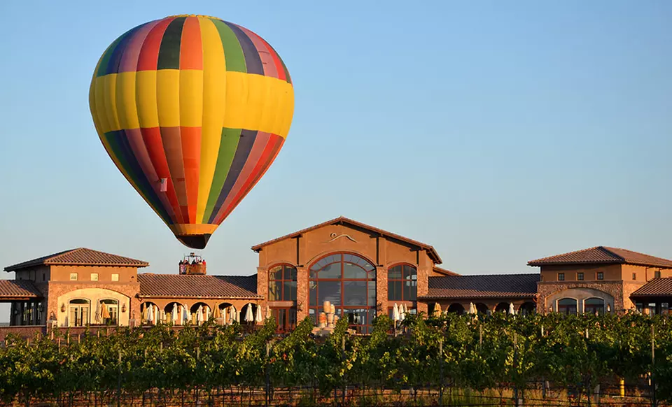 1- or 2-Night Stay for Two in Deluxe Suite with a Balloon Flight from Tuscany Hills Resort in Escondido, CA - Primary Image