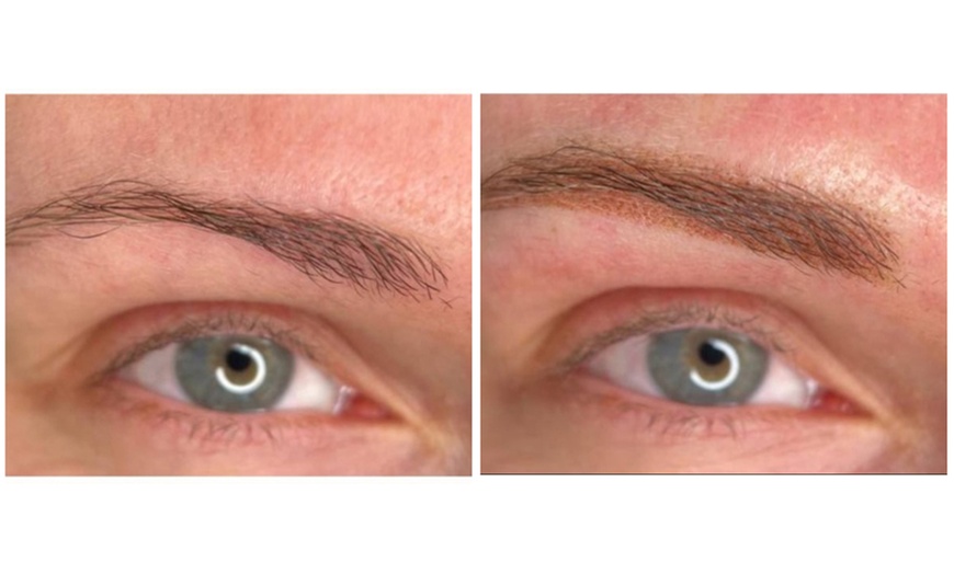 Image 5: Enhance with Permanent Powder Eyebrow or  Lip Tattoo Session