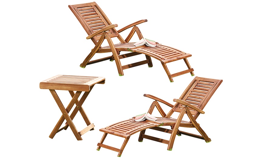 Image 20: Acacia Garden Adjustable Furniture Range