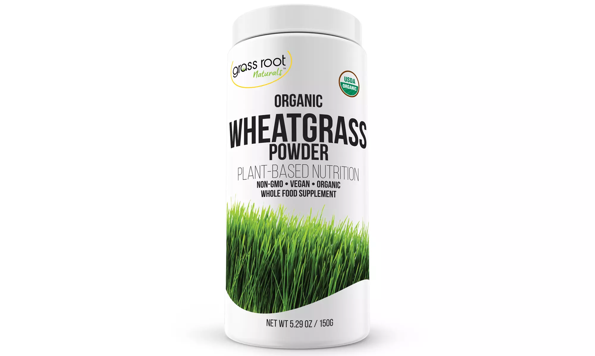 Grass Root Naturals Certified Organic Wheatgrass Powder (1-, 3-, 6-, 9-, or 12-Pack) - Image 3