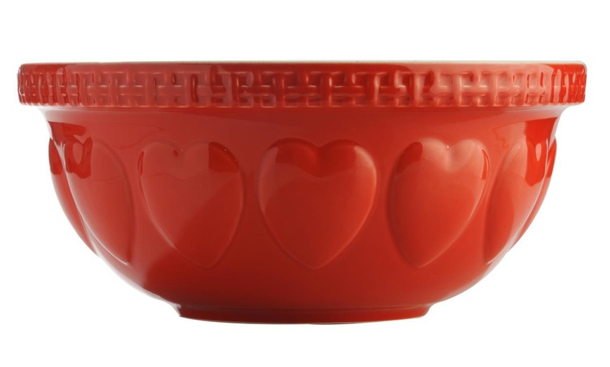 Image 4: Mason Cash Heart Mixing Bowl