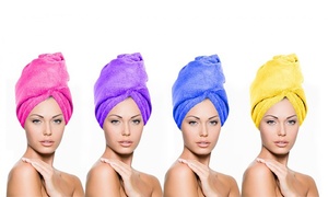 Two-Pack Microfibre Hair Wraps