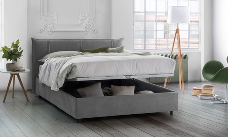 Letto di design Alice disponibile in 2 misure e 3 colori e con materasso opzionale