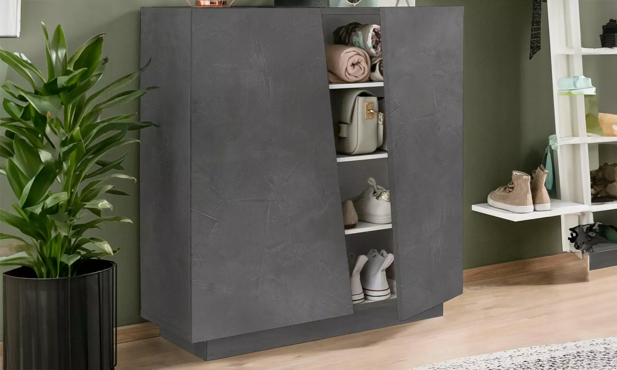 Armadietto per scarpe dal design elegante