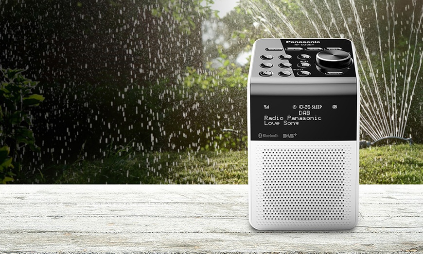 Image 4: Panasonic DAB Splashproof Radio