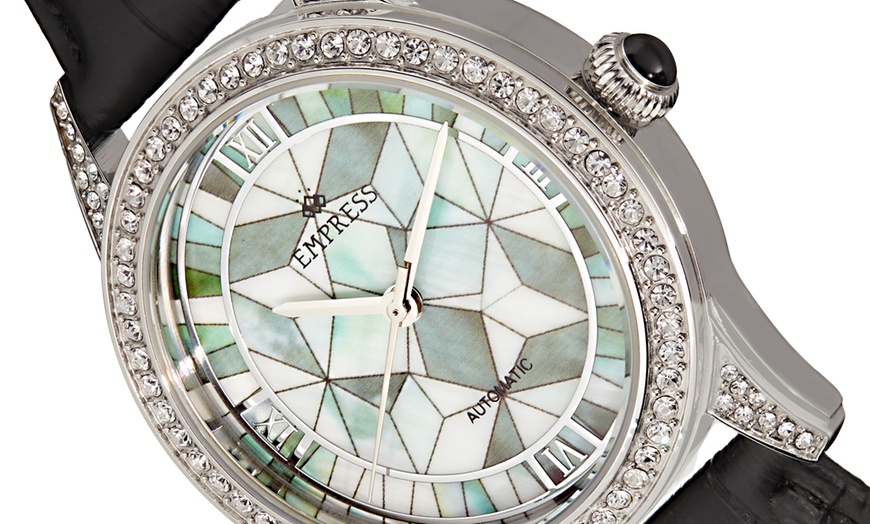 Image 3: Empress Automatic Mosaic Watch