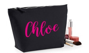 Personalised Makeup Bag