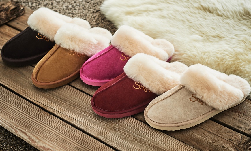 Image 2: Snowpaw Women's Australian Sheepskin Slippers