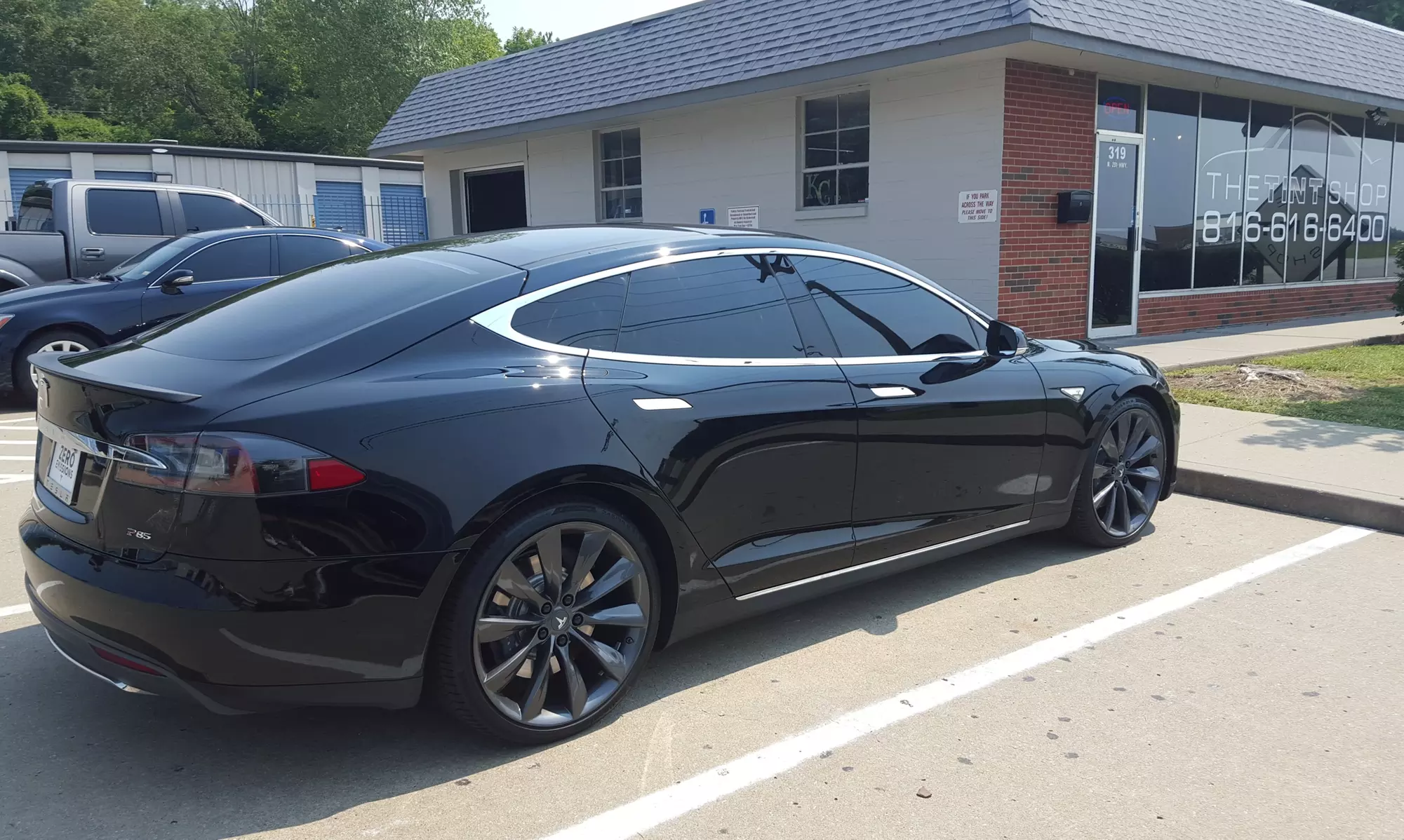 Window Tinting for Two Windows or Four Side Windows and One Rear Window on One Vehicle (Up to 44% Off) - Primary Image