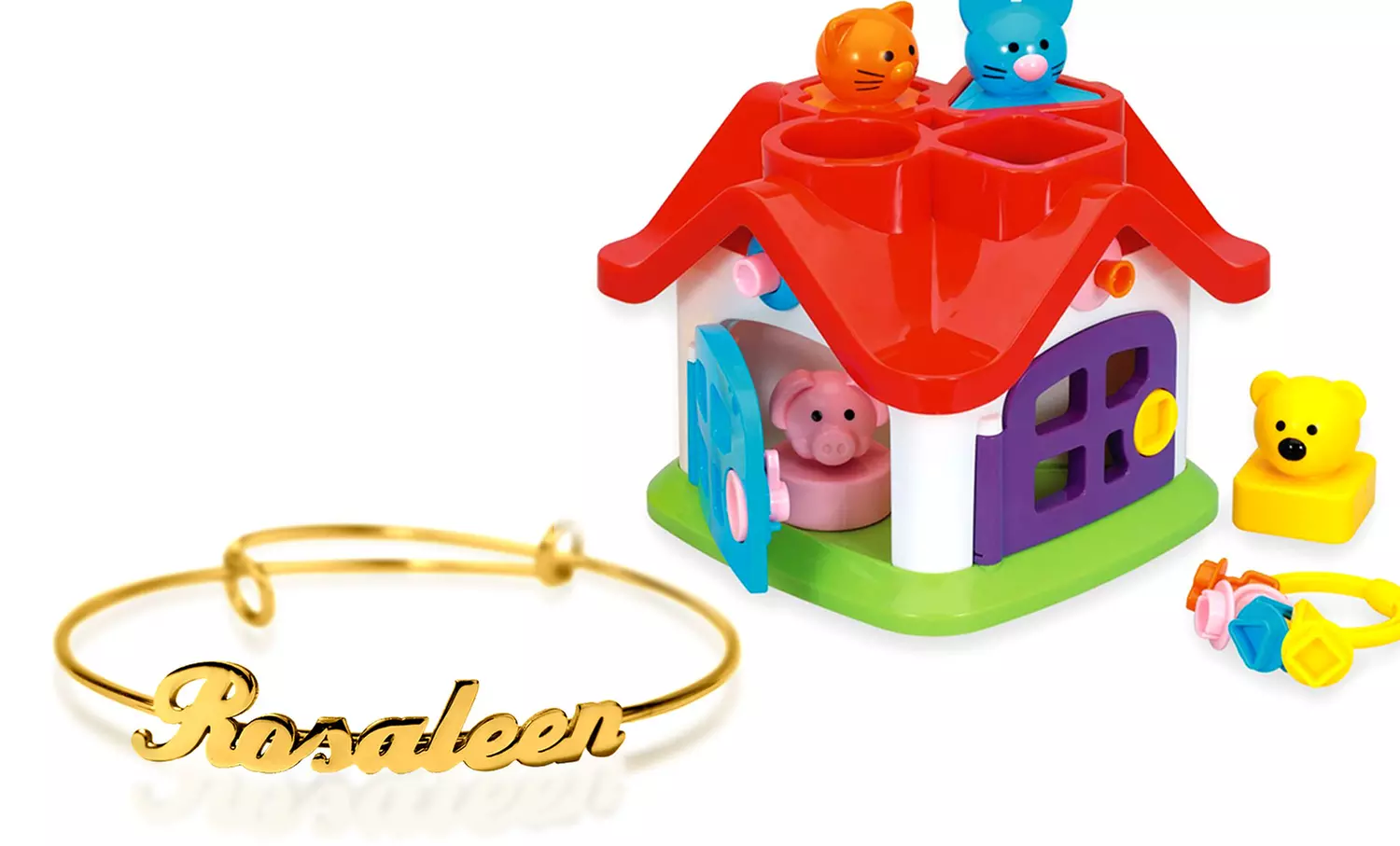 Personalized Name Baby Bangle from MonogramHub (Up to 89% Off)  - Second Medium
