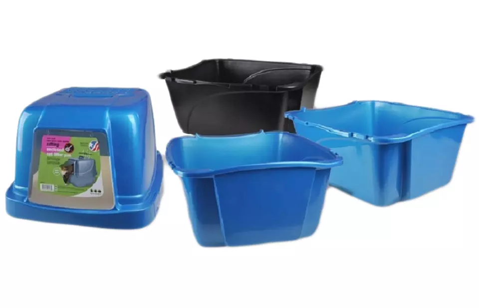 Van Ness Extra-Giant Enclosed Sifting Cat Litter Pan - Second Medium