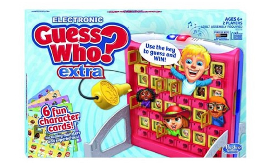 Image 3: Hasbro Electronic Guess Who Game