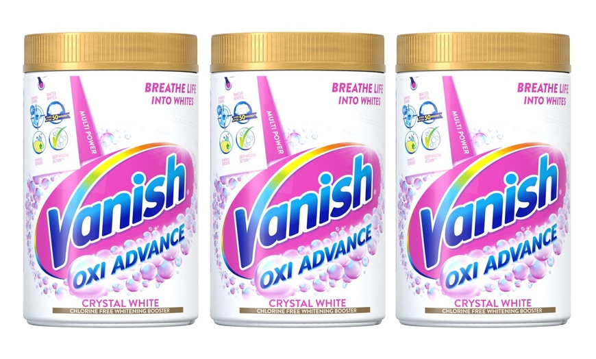 Image 2: Two or Three Packs of Vanish Oxi Action Gold Stain Removal Powder