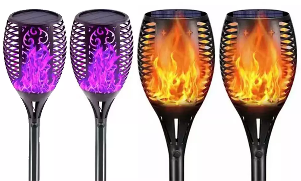 1, 2 ou 4 lampes torches solaires