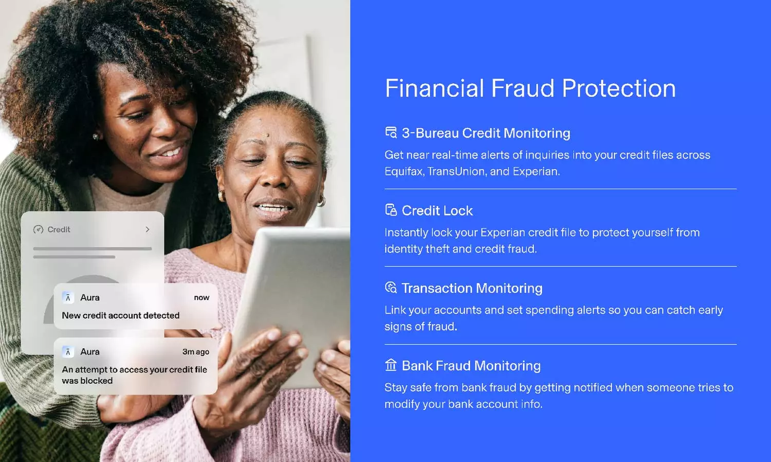 Save on Aura Ultimate Identity & Credit Protection, Antivirus, VPN!