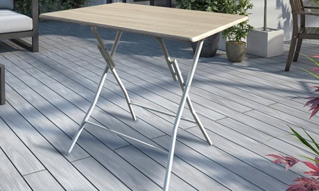 Tavolo pieghevole Bingo, disponibile in 2 colori e 2 dimensioni