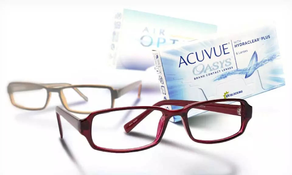 $10 for $20 Toward Prescription Sunglasses, Eyeglasses, or Contact Lenses from LensDiscounters.com - Primary Image