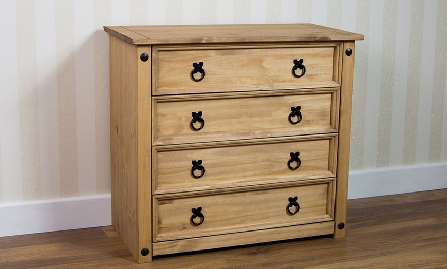 Image 11: Corona Solid Pine Furniture