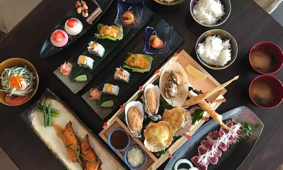 Five-Course Japanese Banquet for Two or Four People at Tokio Fans Japanese Restaurant (Up to 54% Off) - Primary Image