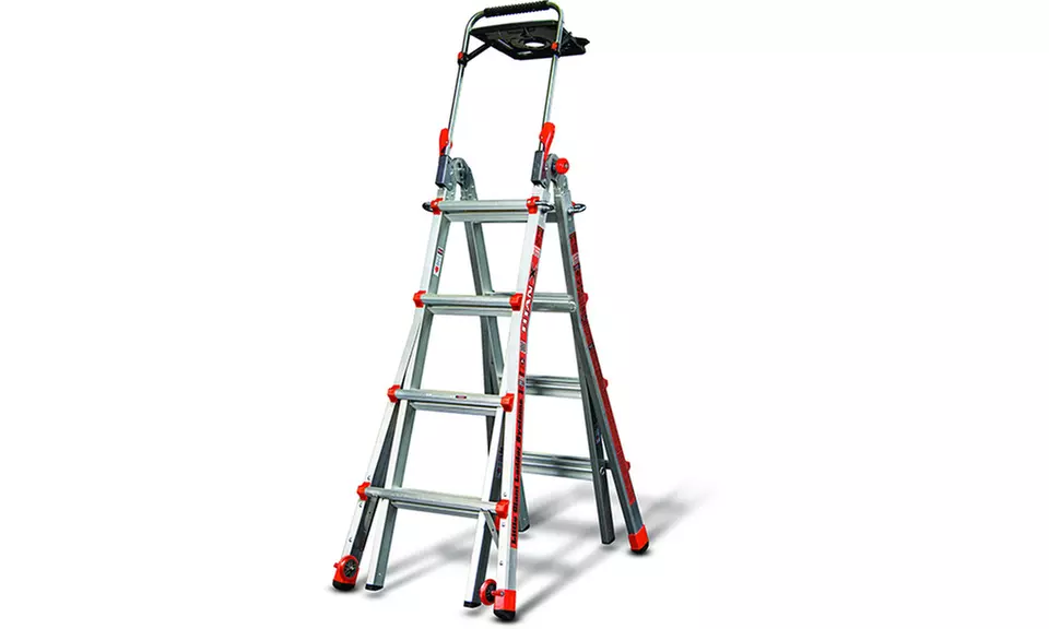 Little Giant Titan X 17 Ft. Multi-Use Ladder with Air Deck (Refurbished) - Primary Image