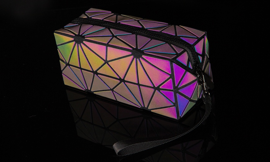 Image 9: Glow-in-the-Dark Cosmetic Bag