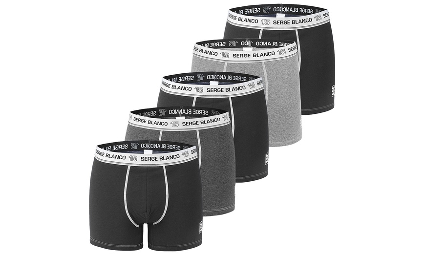 Image 5: Serge Blanco 4er- oder 5er-Pack Herren-Boxershorts