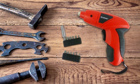 1 o 2 avvitatori elettrici Silvano da 4,8 V