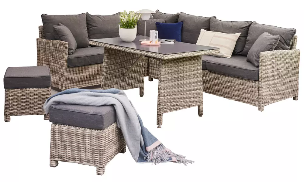 Home Deluxe Rattan-Sitzgruppe „Bahia“