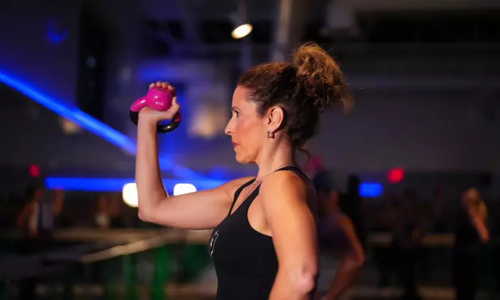 Barre, Bootcamp, and Kickboxing classes at The Barre Code(Up to 67%Off)Four Options  - Second Medium
