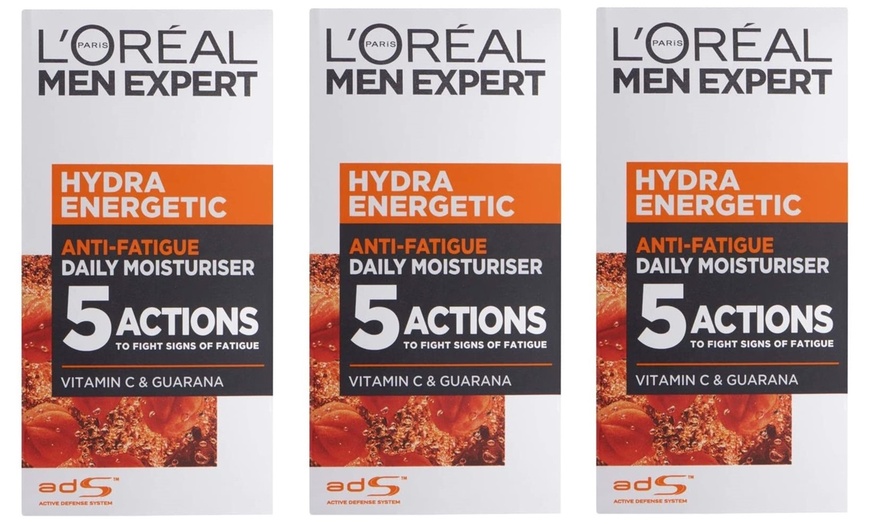 Image 4: Two- or Three-Pack of L'Oreal Men Expert 50ml Moisturising Creams