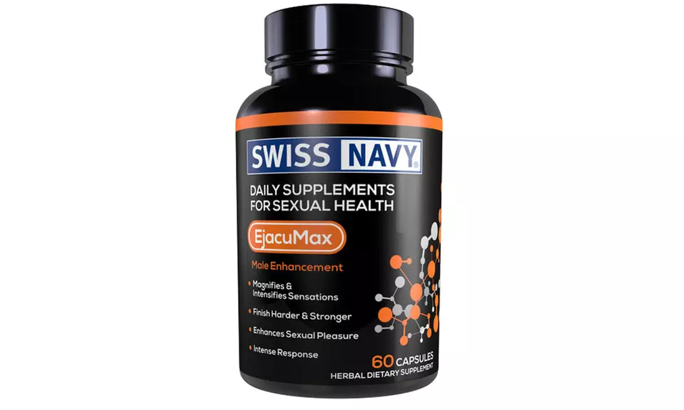 Swiss Navy EjacuMax Male Enhancement Supplement (60-Count) - Second Medium
