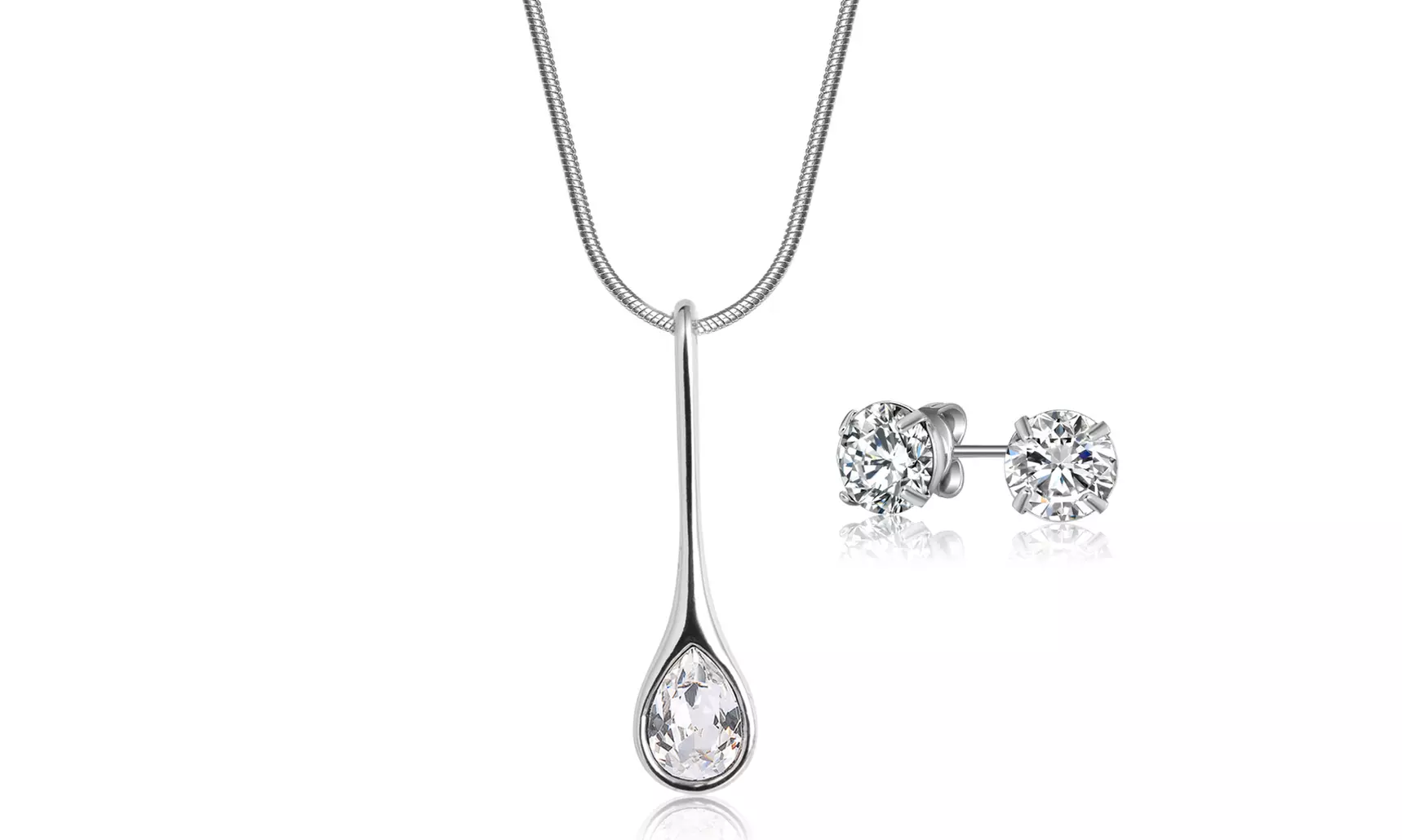 Jewelry Set with Crystals from Swarovski (3-Piece)
 - Primary Image