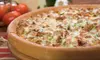 Pizza and Drinks at Godfather’s Pizza in Grimes Plaza (Up to 52% Off). Two Options Available.