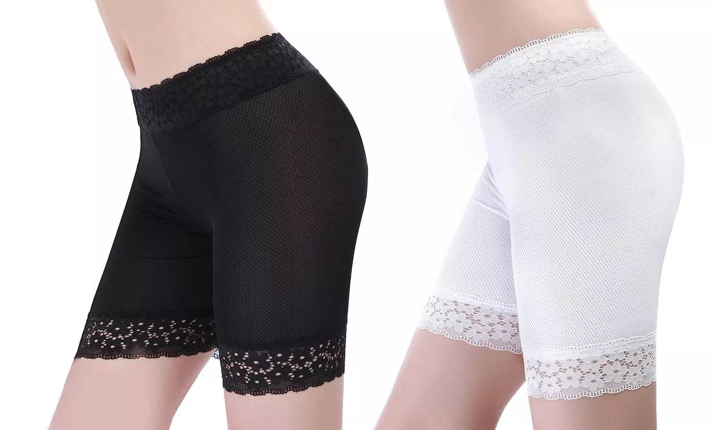 1 ou 2 shorts en dentelle anti-frottement