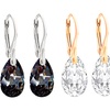 Image 1: Boucles d'oreilles ornées de cristaux Swarovski®