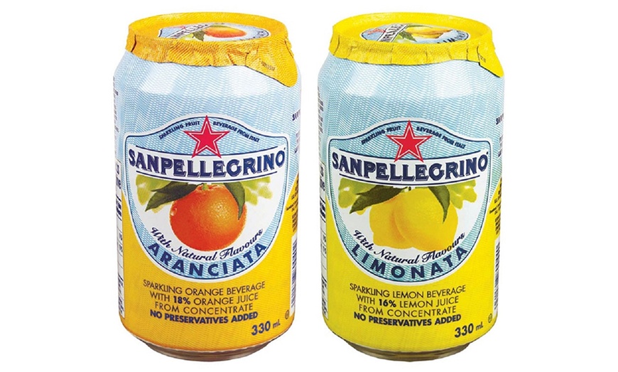 Image 2: San Pellegrino 330ml Cans