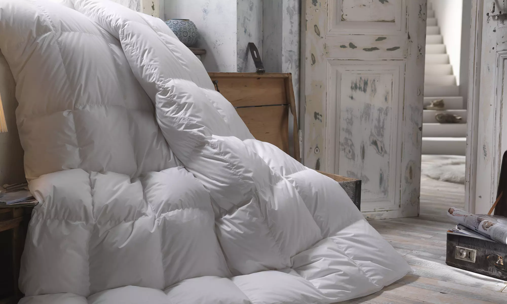 1x oder 2x Premium-Daunendecke 'Nepal' Hausstauballergiker geeignet