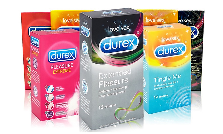 Image 2: Assortiment de 60 et 120 préservatifs Durex