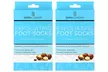 2 ou 4 chaussettes hydratantes pour les pieds Skin Academy - Second Medium
