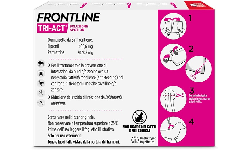 Image 8: Fino a 12 pipette Frontline Tri-Act® Spot-on per cani