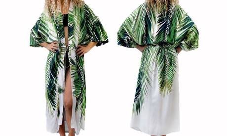 Kimono de plage tropical