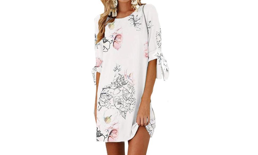 Image 4: Casual Floral Print Dress