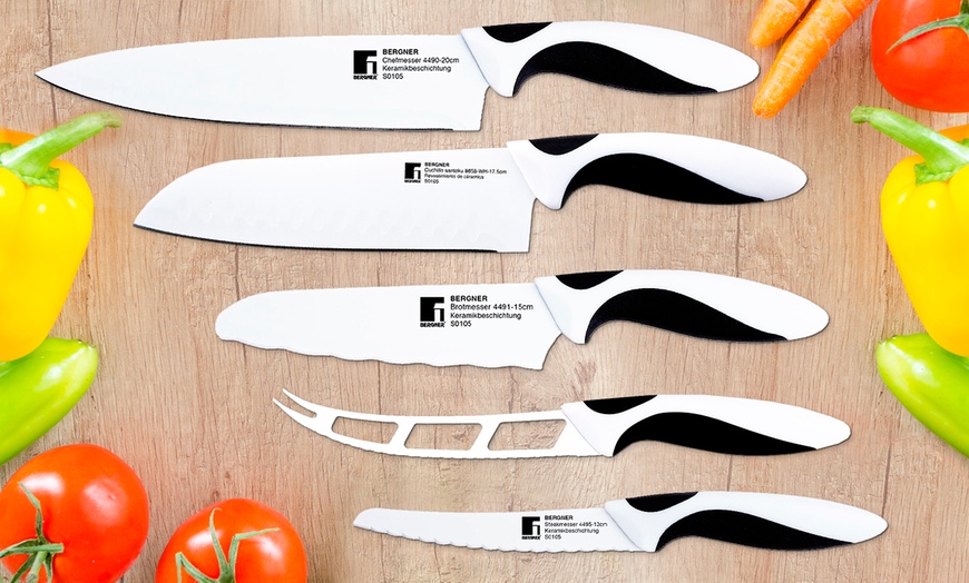 Image 1: Six-Piece Knife Set