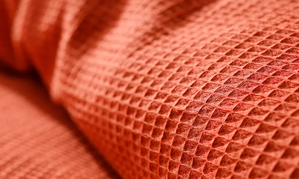 Honingraat katoenen dekbedovertrek set