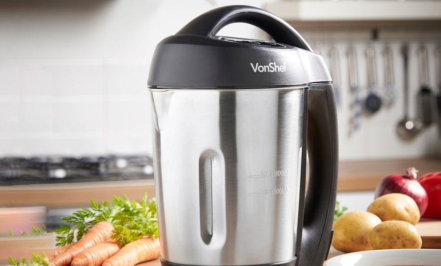 Image 3: VonShef 800W 1.6l Soup Maker