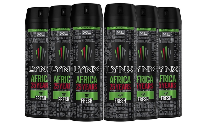 Image 7: Six-Pack of Lynx 150ml or 200ml Deodorant Body Sprays