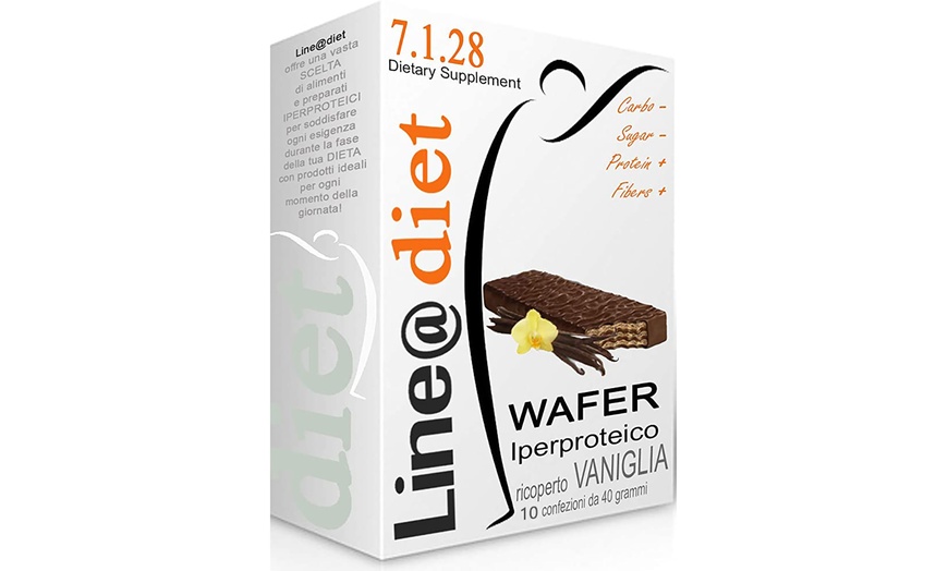 Image 7: Fino a 40 wafer iperproteici Line@