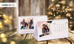 Up to Ten Personalised A5 Photo Calendars from Colorland