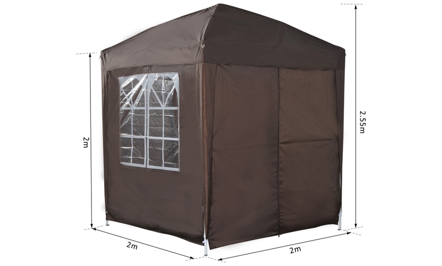 Image 59: Outsunny Pop-Up Gazebo