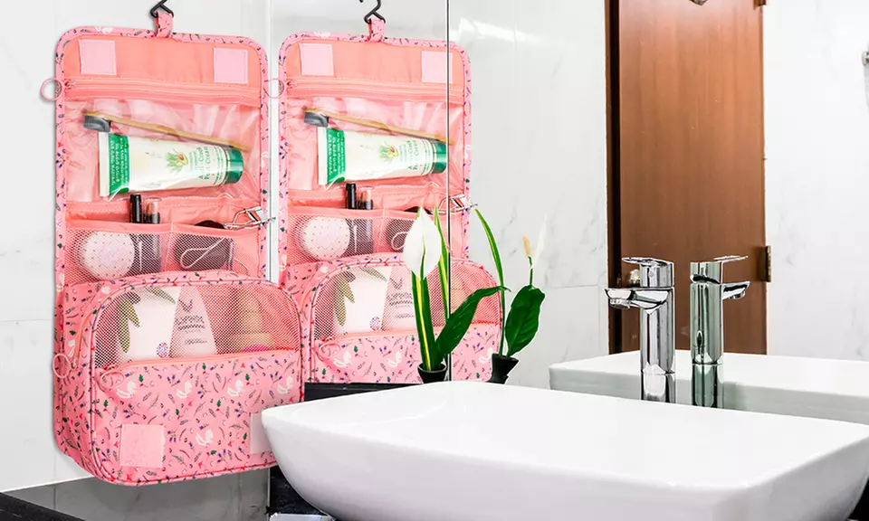 1 à 4 trousses de toilette à motifs, coloris au choix - Primary Image